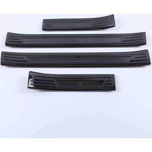 For Mazda CX-30 2020 Door Sill Scuff Plate Threshold Protective Trim Stainless Steel car accessories 4pcs/set