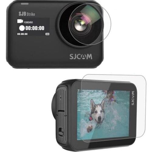 LCD Diaplay Screen Protective Film Lens Glass Protector Protection Cover For SJCAM Series SJ9 Strike/ Max 4K Action Sport Camera