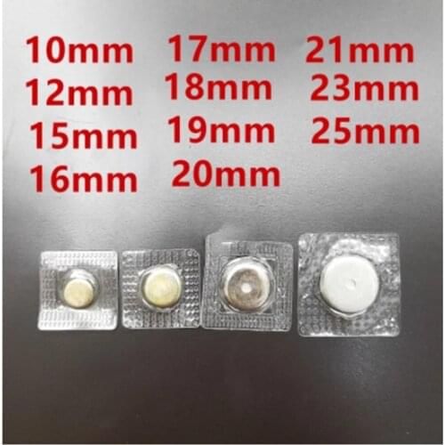 100PCS Invisible Hidden Sew Metal Magnetic Button Snap Magnet Fastener Handbag Cloth Bag Clasp DIY Sewing Tools Magnetic Button
