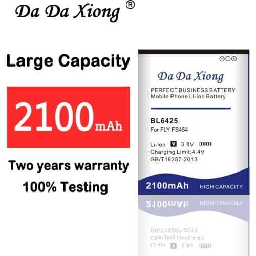 Da Da Xiong 2100mAh BL6425 Battery for FLY FS454 Nimbus 8 battery