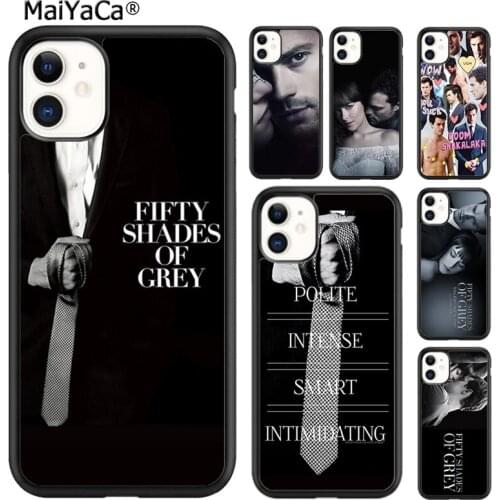 MaiYaCa Jamie Dornan Mr.Grey Christian Grey Phone Case For iPhone SE 6s 7 8 plus X XR XS 11 12 pro max Galaxy S7 S8 S9 S10 shell