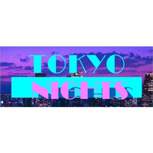 Fuzhen Boutique Decals Exterior Accessories Tokyo Nights Drift Car Stickers Waterproof Decal Fashion JDM Vehicle SUV Decoration