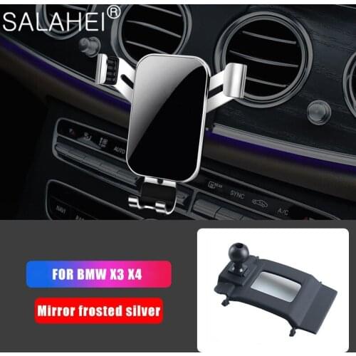 Hot Sales Car Mobile Phone Holder For BMW X3 X4 GPS Navigation Special Smartphone Bracket Auto Accessories For Iphone Huawei