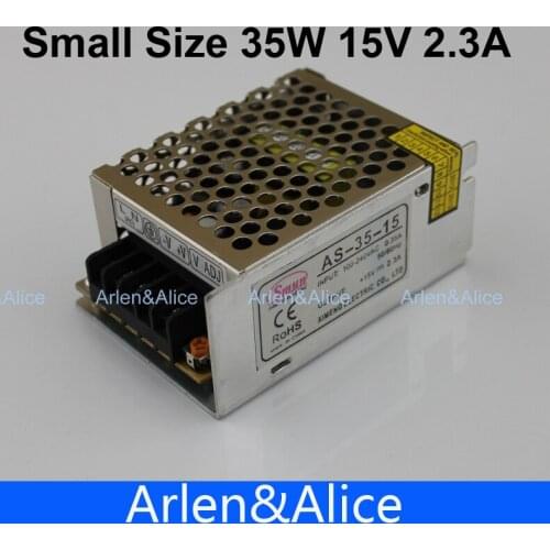 35W 15V 2.4A 100V-240V INPUT Small Volume Single Output Switching power supply