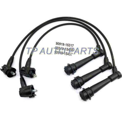 Ignition Cable Kit Compatible With Toyo-ta OEM 90919-21597 9091921597