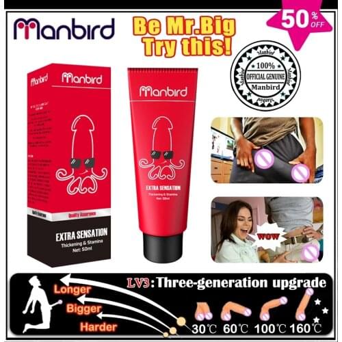 50ML Penis Enlargement Cream Increase XXXL Erection Products Sex Products for Men Aphrodisiac paste Plant extracts for Man Hot