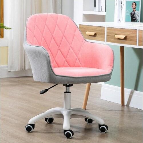 Small space computer chair student dormitory learning sofa chair study net red chair lifting rotary writing chair household