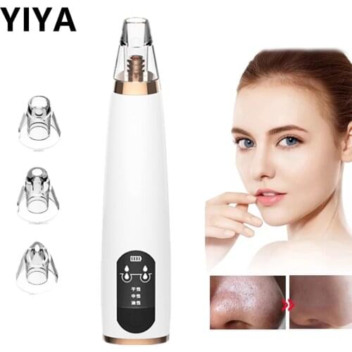 Blackhead Remover Vacuum Acne Pimple Black Spot Suction Electric Facial Pore Cleaner Skincare Exfoliating Beauty Instrument