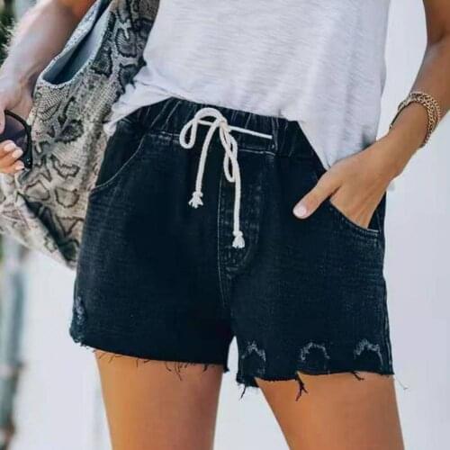Streetwear High Waist Wide Leg Denim Summer Casual Style Women Loose Shorts Thin Stylish Soft Women Loose Jeans Shorts for Girl