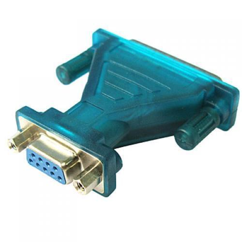 USB 2.0 to Serial DB 9 Pin RS232 + 25 Pin Male Adapter Cable Win 7 8 XP