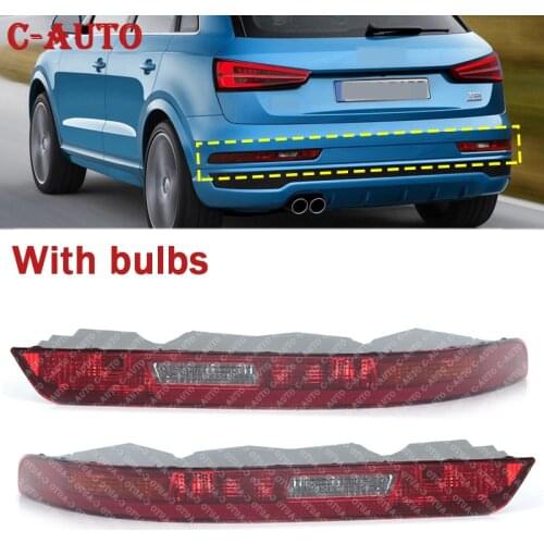 Car Rear Bumper Tail Light Reverse Lamp Red With bulbs For Audi Q3 2016 2017 2018 8U0945096B 8U0945095B 8UD945095B 8UD945096B