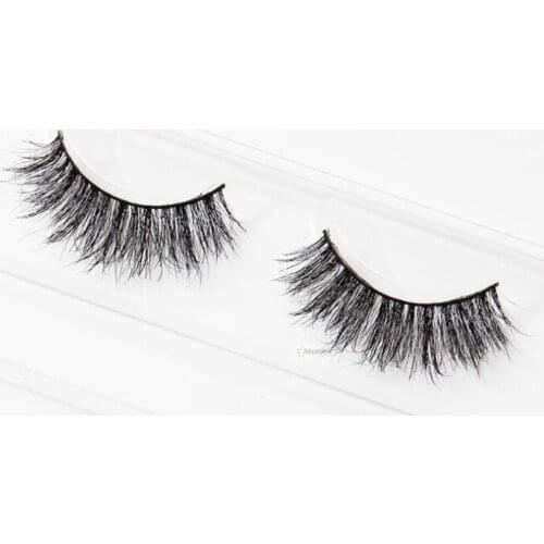 1 pair mink eyelash 3d Full Strip False Eyelashes makeup Mink eye Lashes hand make Long nature Individual Extension