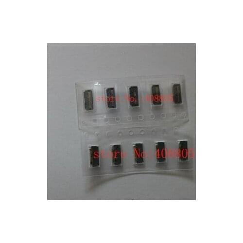 100pcs/lot for iPad Air/ For ipad 5 home button flex cable fpc connector socket slot plug on the board repair part