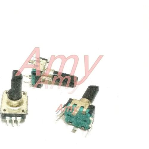 20pcs/lot Japans EC12E2424404 encoder with switch 24 posioning pulse 20MM axis