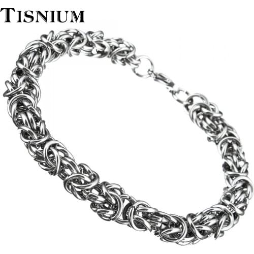 6/8/10mm Mens Bracelet Bangle 2020 Gift Stainless Steel Bracelet Silver Color Link Wheat Double Chain Jewelry Wholesale Retail