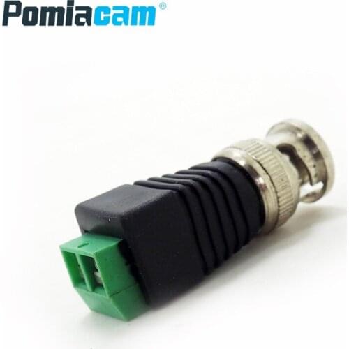 B-G2 BNC Connector 50pcs/lot Coaxial Coax BNC Connector Coax BNC Twist For CCTV Camera male BNC connector