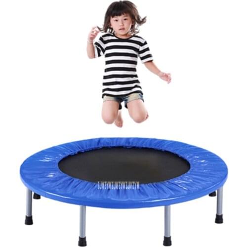 Diameter 38 Inches Trampoline, Men And Women Portable Trampoline, Four Fold PP Fear Fitness Bouncing Bed Material PVC TX-6386