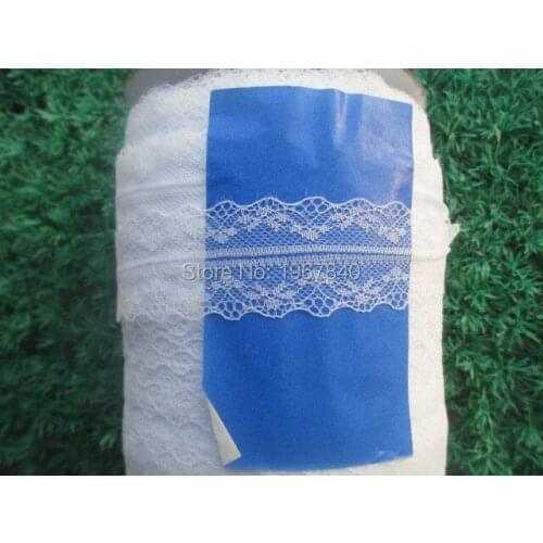 White lace 10 yards width 3cm hand made DIY clothing hat sewing accessories Ribbon lace embroidery