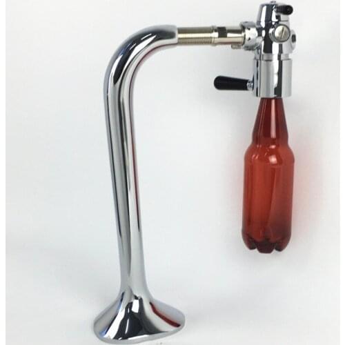 Homebrew Glass Beer Bottle Filler Beer Tap de-foaming Beer Tap for Beer Bar