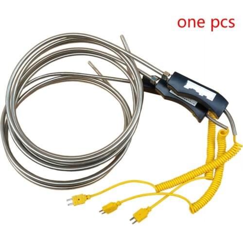 K-type armored thermocouple with large handle Zinc / aluminum water high temperature furnace Temperature probe for zinc