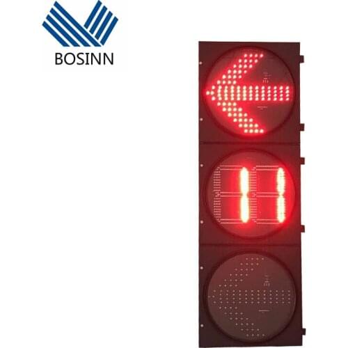 Red cross green arrow traffic light signal lamp 200mm Semaphore Indicator signal lamp Toll Station parking pot