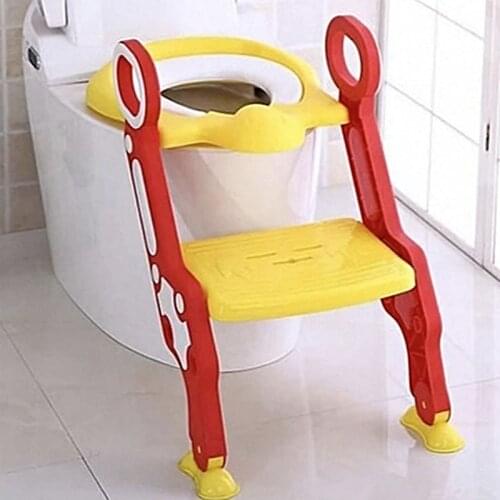 Toilet Ladder Training Children To Enter Toilet Independently Antiskid And Splash Proof Device Safety Device For Boys And Girl