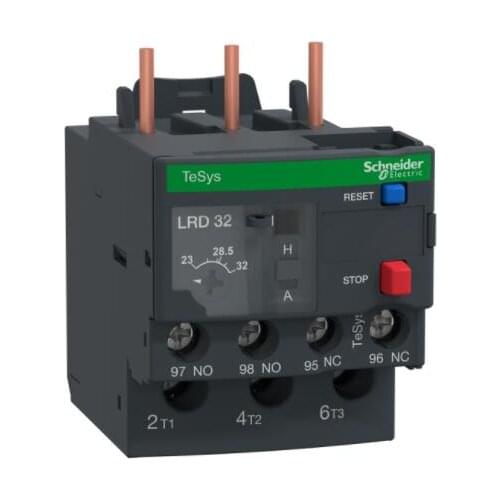 LR2D2353 Is replaced by LRD32 LRD32C LR-D32C 23-32A Thermal overload relay, TeSys LRD, 23...32 A, class 10A