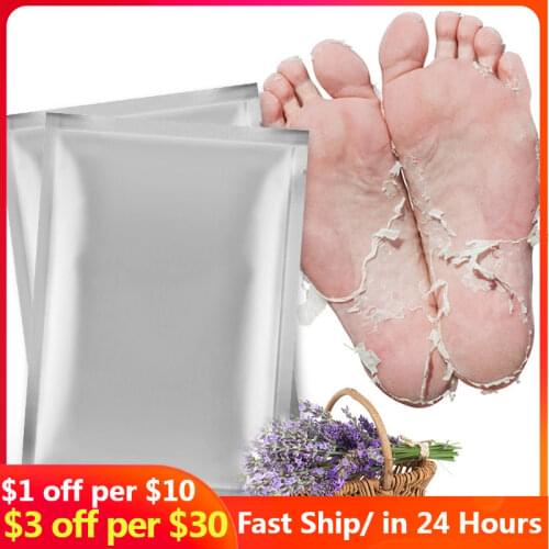 3pairs Feet Mask Moisturizing Pedicure Socks Peeling Exfoliating Socks Spa Foot Dead Skin Removal Feet Care Baby Skin