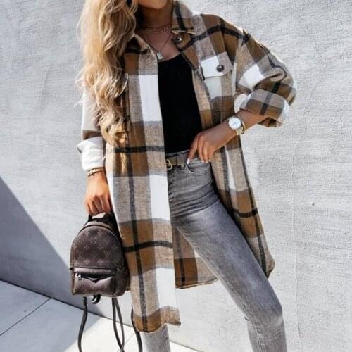 Mlanxeue Women's Plaid Shirts