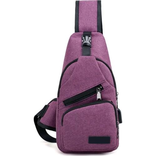 Fashion Men Shoulder Bag USB Charge Anti Theft Security Waterproof Travel Man Crossbody Messenger Casual Bag New