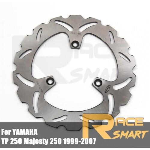 Motorcycle Rear Brake Discs For YAMAHA YP 250 Majesty 250 1999 - 2007 Brake Disks Rotors 2000 2001 2002 2003 2004 2005 2006