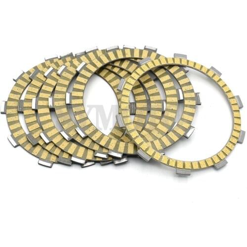 Motorcycle Friction Clutch Plates Set For HONDA Shadow 400 NV400C NV400DC 2000-2008 FJS400 SW-T 400 400A 2009-2013 2014 FJS 400