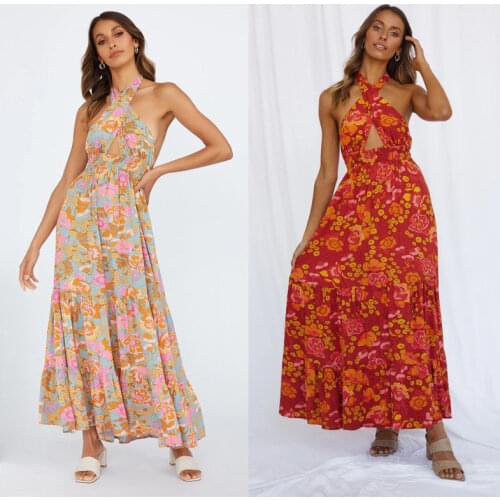 Летние платья с разрезом PSQXMY China At AliExpress