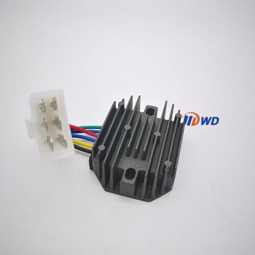 Voltage Regulator Rectifier RP201-53710 18270169-A 19267-64600 19267-64600-A 19267-64601 19267-64601-A 12V 6 Wire for Kubota