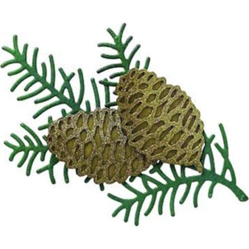 Christmas Pinecone Craft Metal Cutting Die Template Mold Stencil for DIY Scrapbooking Paper Album Photo Card Making New Cut Dies