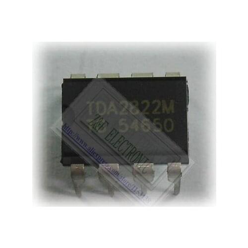 TDA2822M TDA2822 M TDA 2822 DIP-8 9V - 12V 100pcs/lot