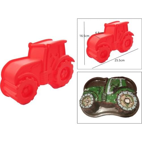 Tractor Silicone Baking Molds Moulds Tools Baking Pans Easy To Wash