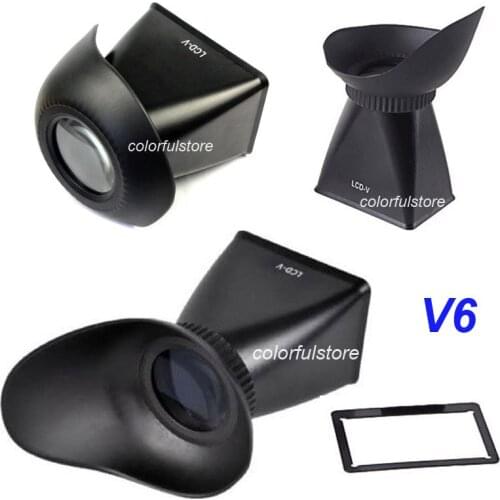 Pro V6 LCD-V6 Magnification Magnifier 2.8x Viewfinder Extender Eye Cup Eyecup Holder 3" for Canon EOS M EOSM Mirrorless Camera