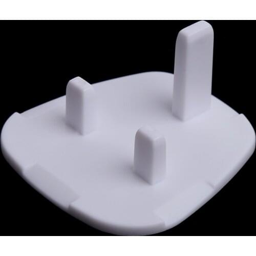 28EC 5Pcs UK Power Socket Outlet Mains Plug Cover Baby Child Safety Protector Guard