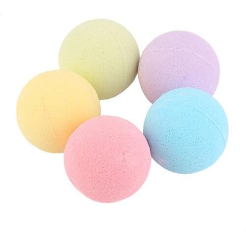 6pcs Natural Bath Bombs Bubble Bath products Essential Oil Handmade SPA Stress Relief Exfoliating Mint Lavender Rose Flavor