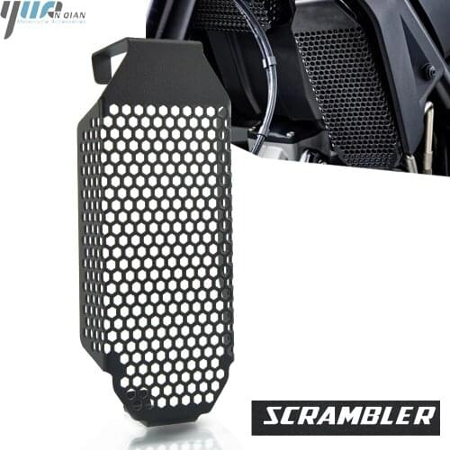 Motorcycle Aluminum Engine Guard Oil Cooler Cover Cap Net For Ducati Scrambler Icon Dark 2020+ Scrambler Icon/Classic 2019 2020