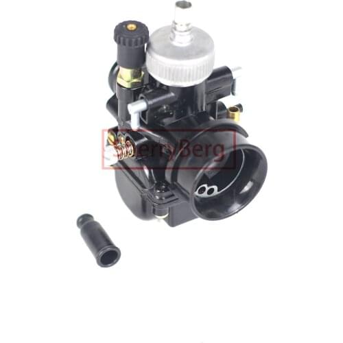 Free shipping new PHBG DS Black 21mm Racing Carburetor Carb Dellorto manual choke mopes scooter