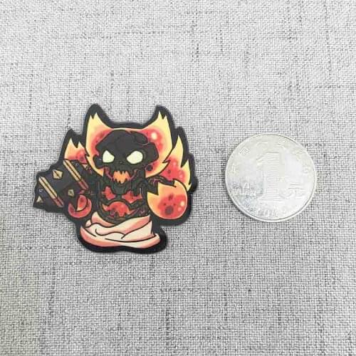 Kid Gift cartoon Hearthstone series fridge magnets High grade acrylic fridge magnets World of War3 fridge magnets WOW Hero
