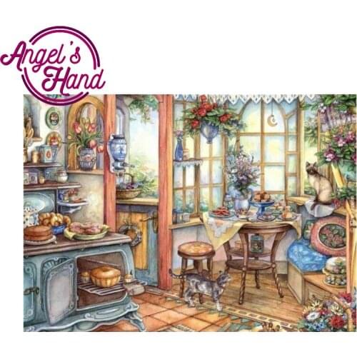 China Mosaic DIY Diamond Painting round Diamond Embroidery new picture Painting rhinestones mosaic pattern Kitchen decoration