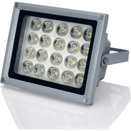 Array IR Illuminator Infrared Lamp 20pcs LED IR Outdoor IP66 Waterproof Night Vision Range 100M Illuminator Lamp For CCTV Camera