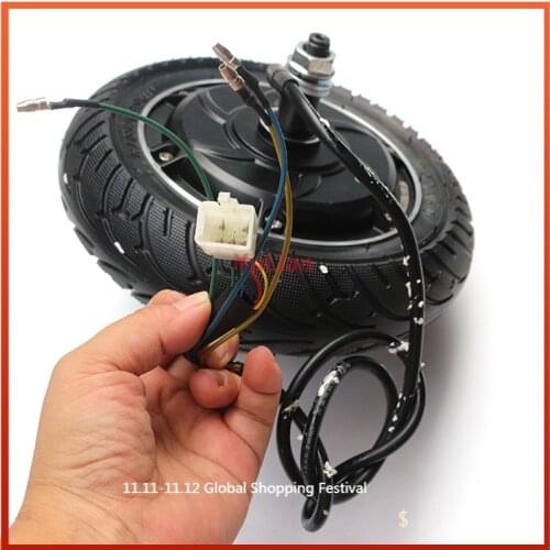 24V 36V 48V 350W Electric Scooter motor Hub Wheel MOTOR Brushless Toothless Scooter Motor for 8inch electrice scooter Wheel