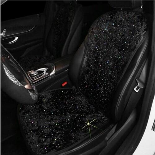 Car Seat Cushion Winter Plush Monolithic Backrest Three-piece Short Plush Universal Four Seasons Car Seat Cushion