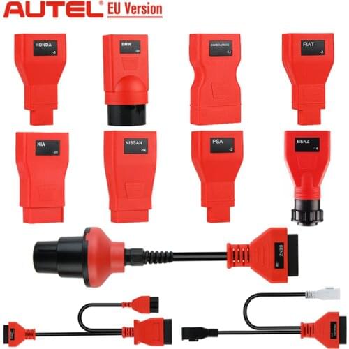Autel MaxiDAS DS808 / Maxipro MP808 Full Kit Connectors OBD1 Adapters Autel Adapters DS808 MP808 OBDI
