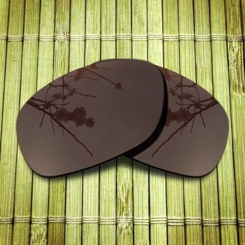 Polarized Replacement Lense For-Oakley Tightrope Sunglasses Frame True Color Mirrored Coating - Brown Options