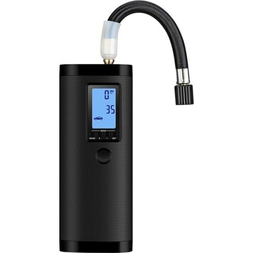 Portable Air Bike Pump Mini Electric Inflator Rechargeable Air Pump Auto Car Inflatable 12V Multi-Function Mini Air Compressor